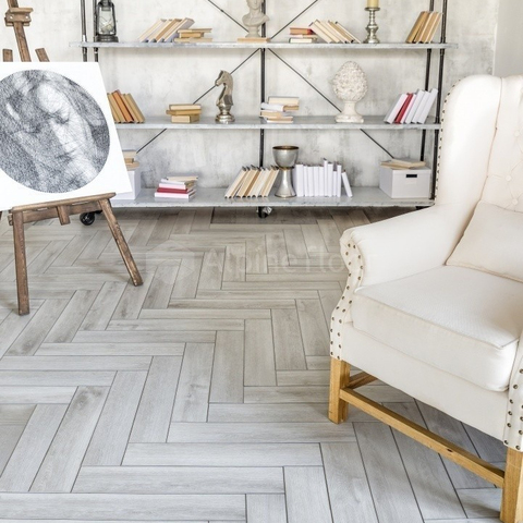 Кварц-виниловая плитка ECO 10-5 Снежная Лавина