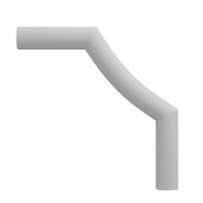 Угловой элемент New Art Deco 1.52.817